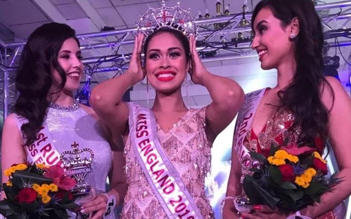 Indian-origin Bhasha wins Miss England 2019 crown