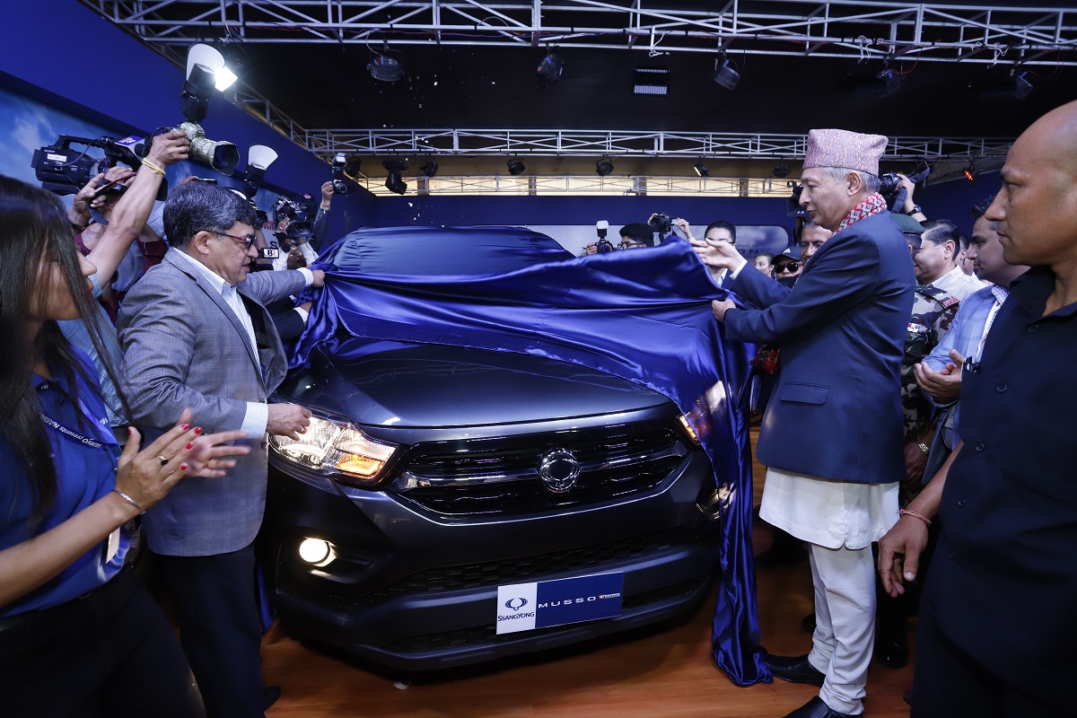 IMS Motors unveils SsangYong Musso Grand in NADA Auto Show 2019