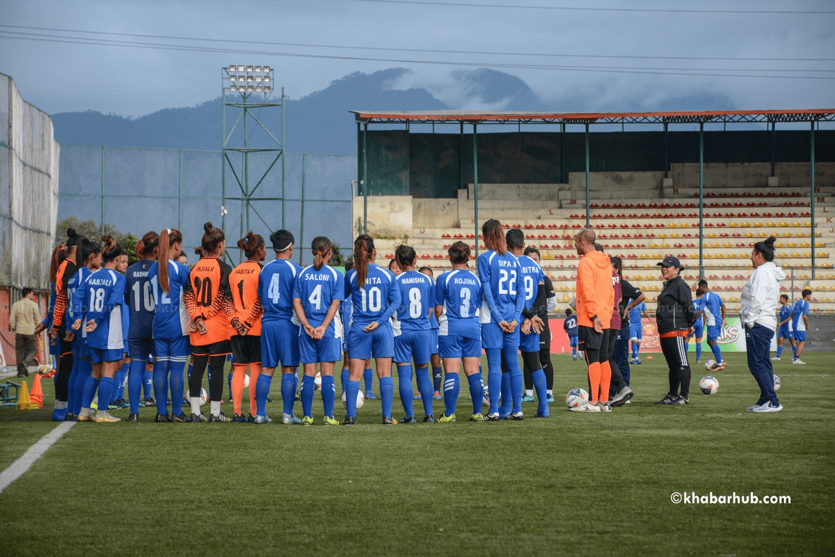 Nepal women’s football team to play Nadezhda Cup in Kyrgyzstan
