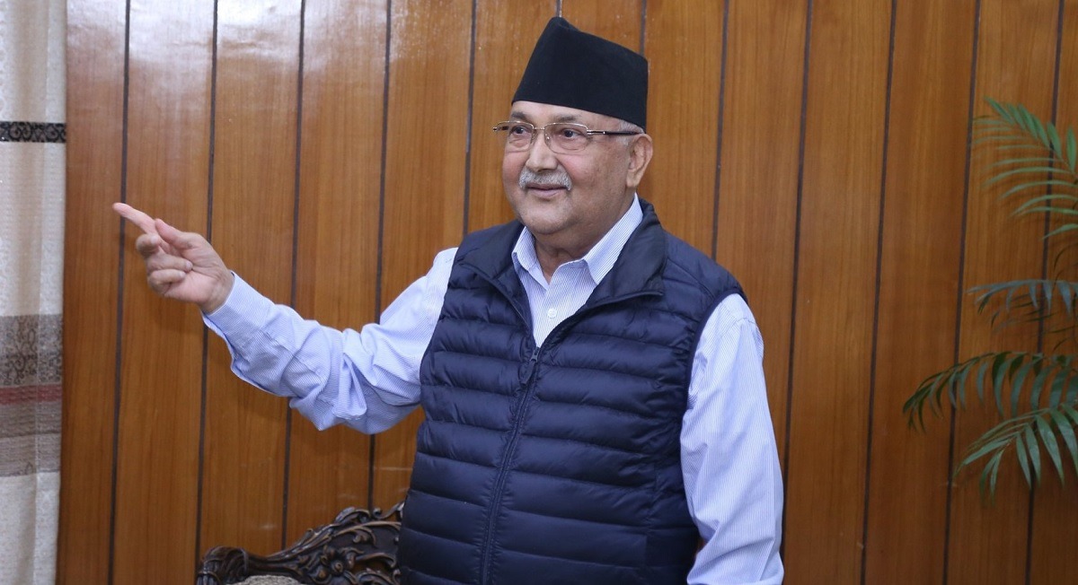 Doctors remove tube from PM Oli’s throat