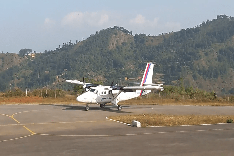 Test flights conducted at Phaplu, Rumjatar airports