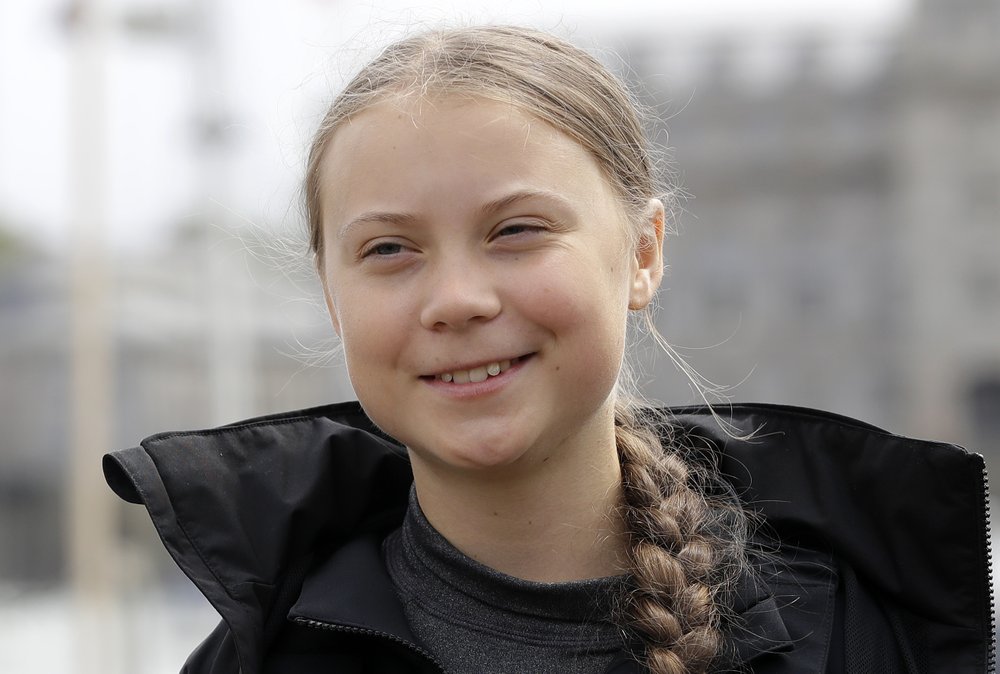 16-year-old Swedish climate activist has crossed Atlantic