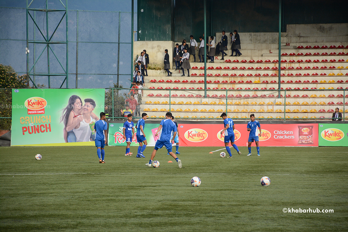 Nepal playing friendly match against Myanmar today