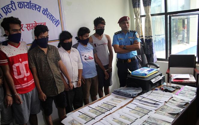 Four arrested with fake note printing machine in Far West Nepal