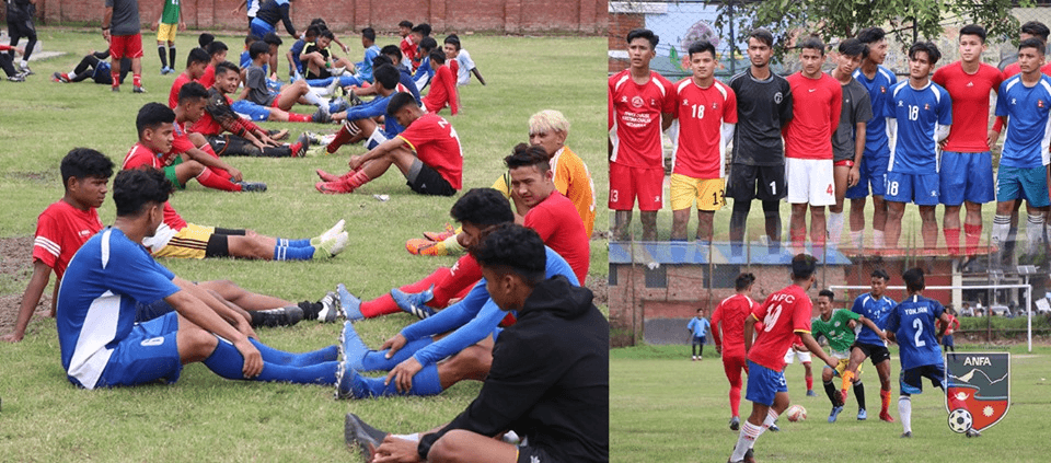 SAFF Under-18 C’ship practice match in full swing