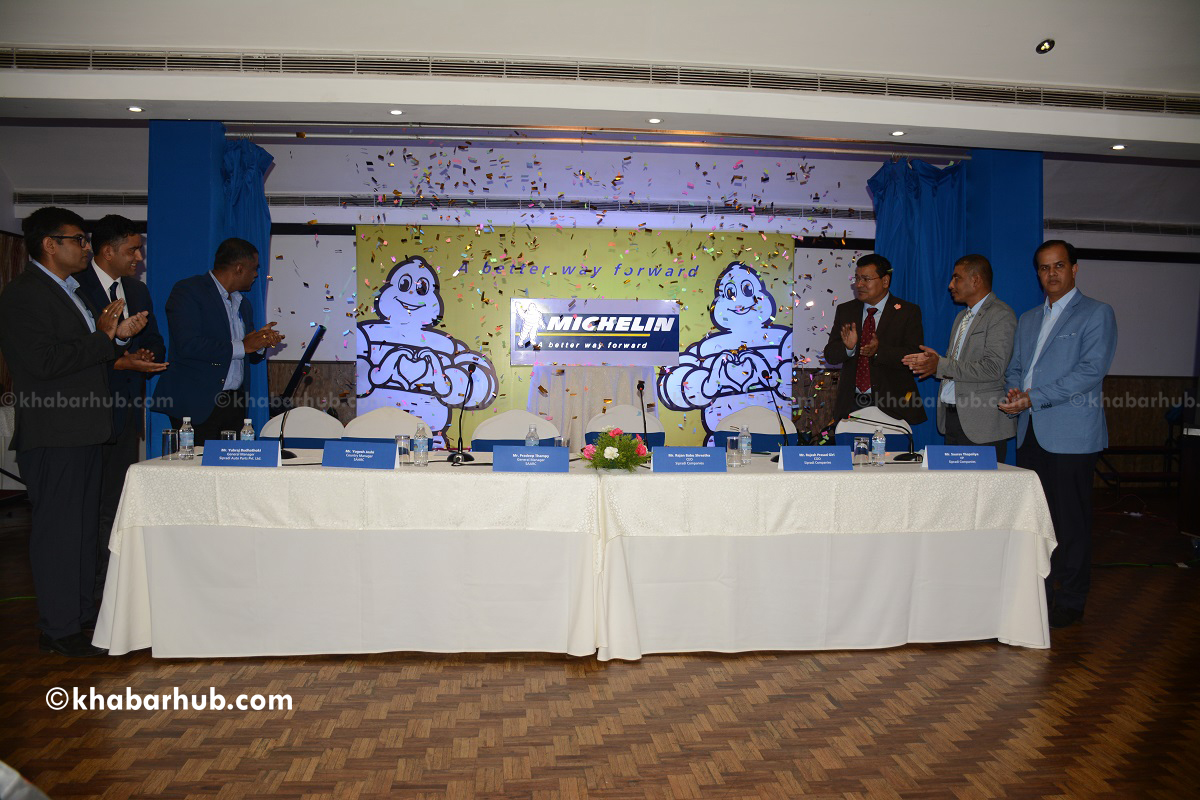 Sipradi Trading launches Michelin tires in Nepal