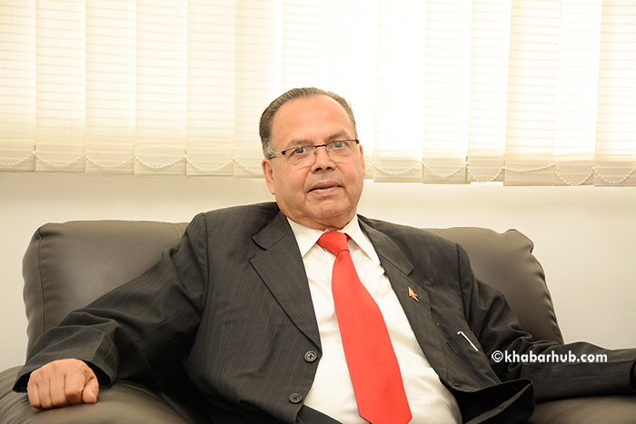 Leader Khanal returns home after recovery