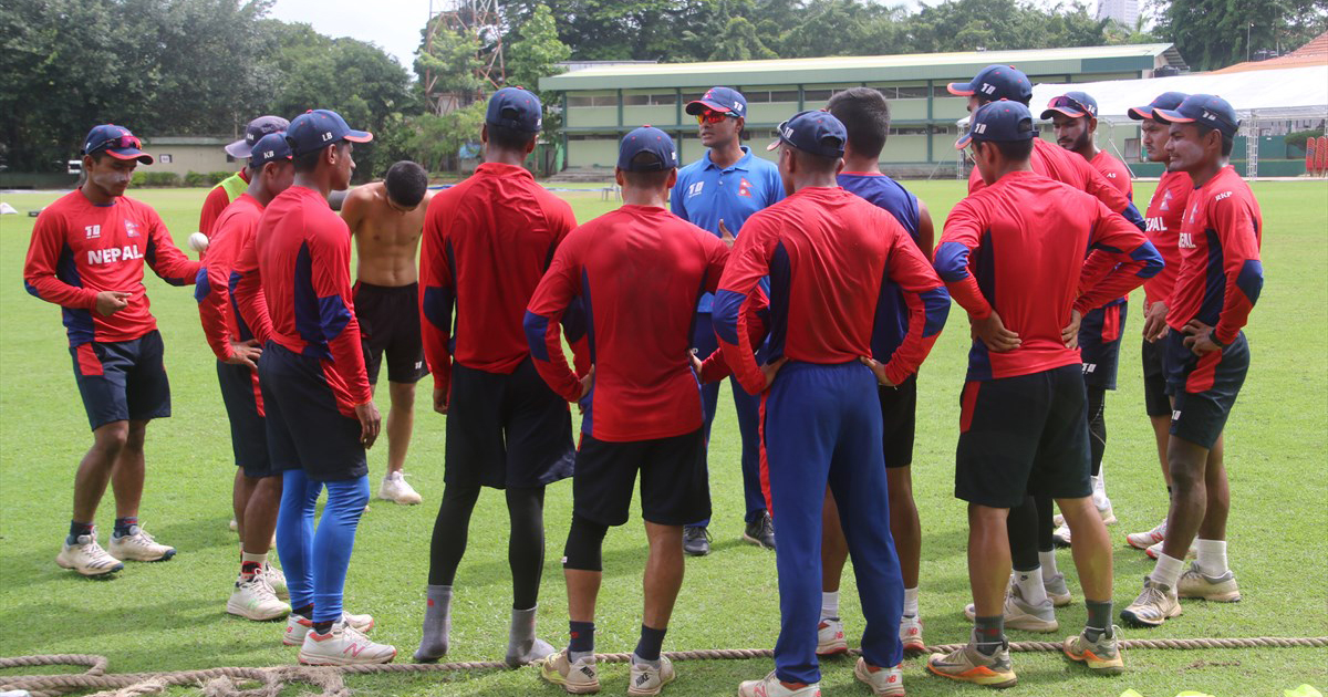 ACC U-19: Nepal batting against Sri Lanka