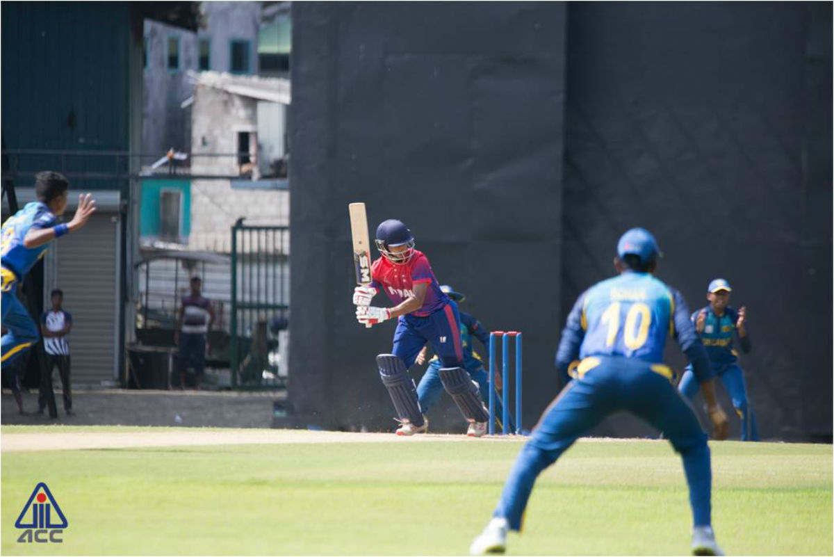 Nepal batting first after losing toss to Bangladesh