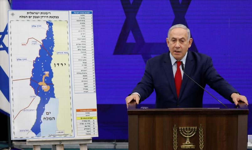 Israel’s PM says he will annex West Bank’s Jordan Valley
