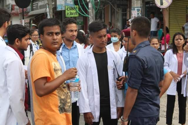 Biplav’s son arrested in Chitwan