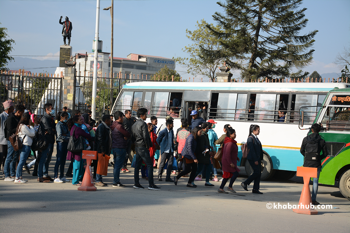 Transportation fare decreases in Bagmati Province