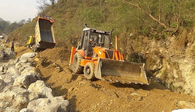 Three corridor fast-track roads under construction in Panchthar