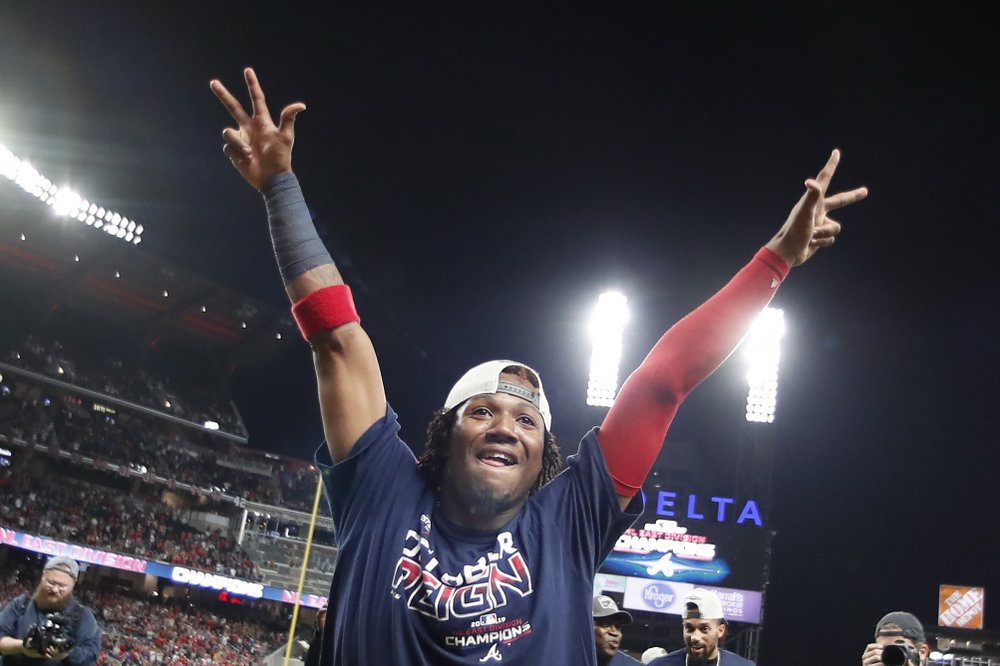 Braves clinch 2nd straight NL East title