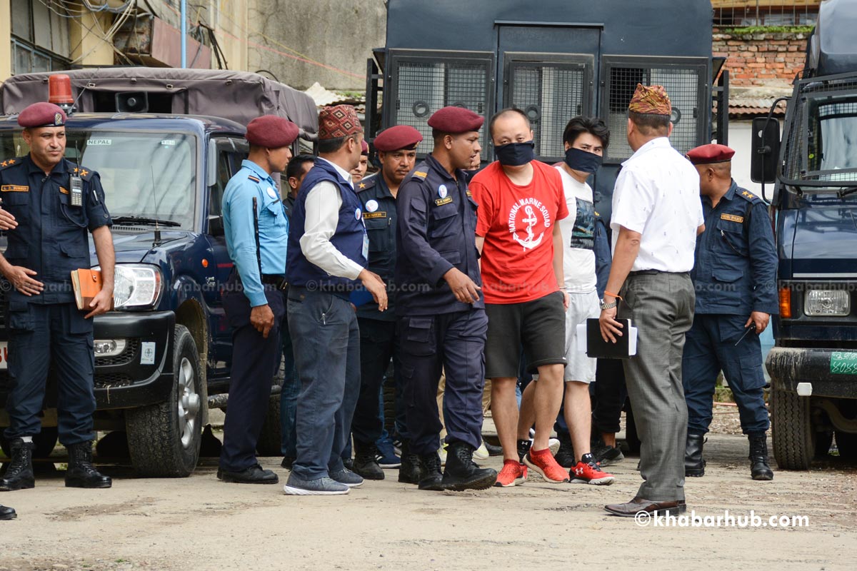 Nepal Police bust biggest criminal racket; round-up 97 Chinese nationals