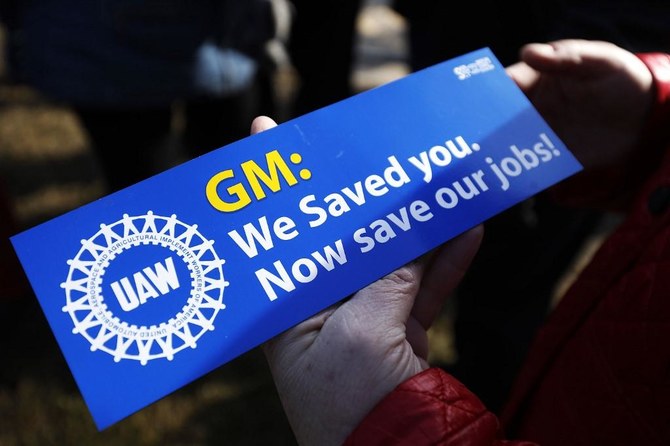 General Motors and workers union contract expires