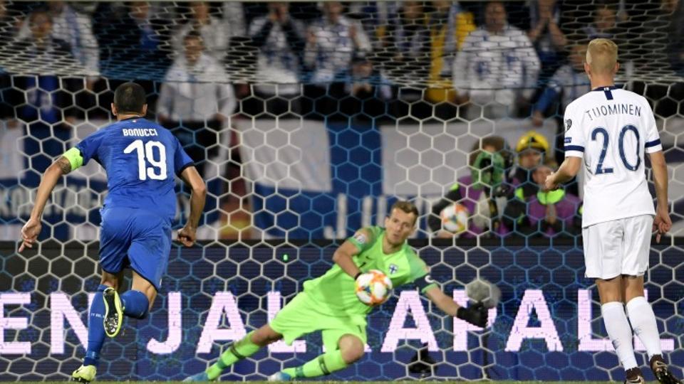 Jorginho edges Italy to 2-1 win against Finland