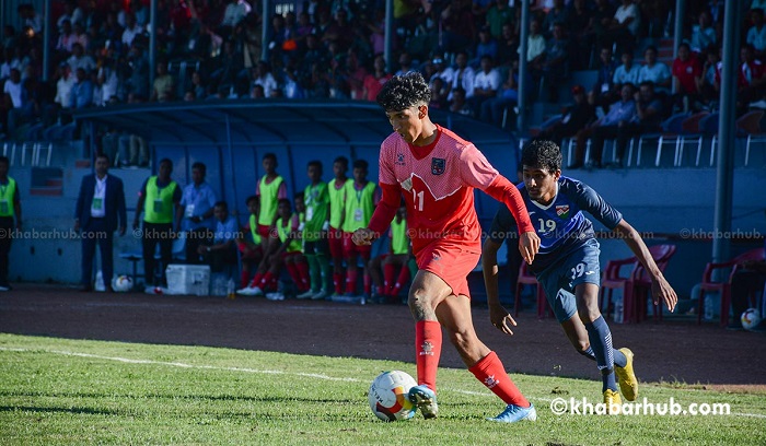 Nepal crashes out of U-18 SAFF Championship