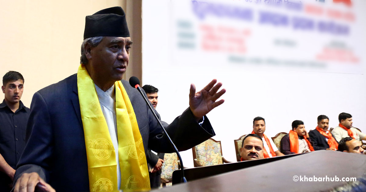 No possibility to reinstate monarchy in Nepal, says Deuba