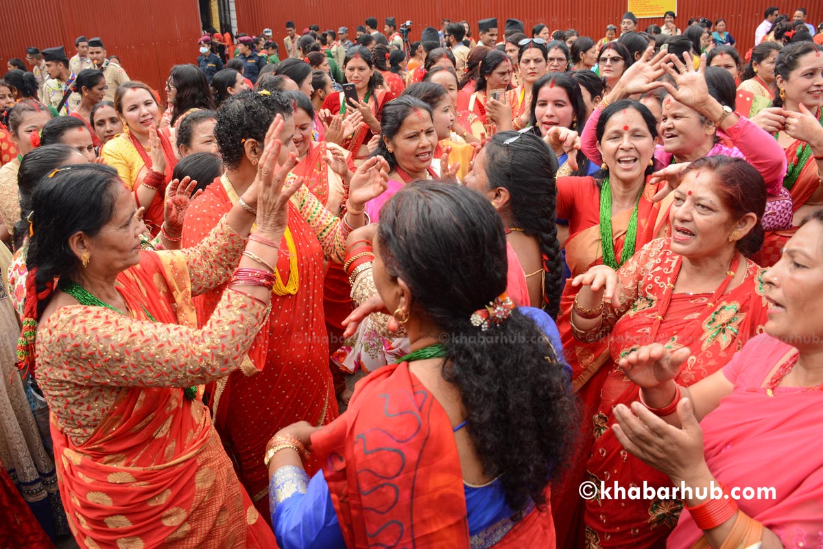 Teej Festival Being Observed Across The Country In Pics Khabarhub