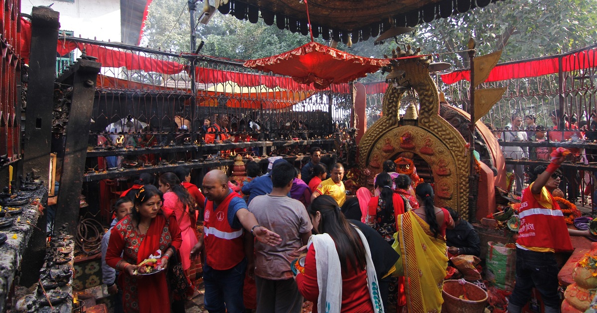 Maha Astami being observed on eighth day of Bada Dashain