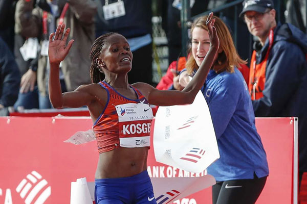 Top ten fastest women marathons in history