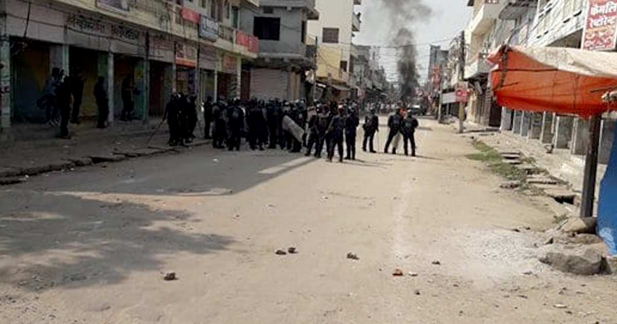 Curfew in Kapilvastu as tension flares between Hindu and Muslim people