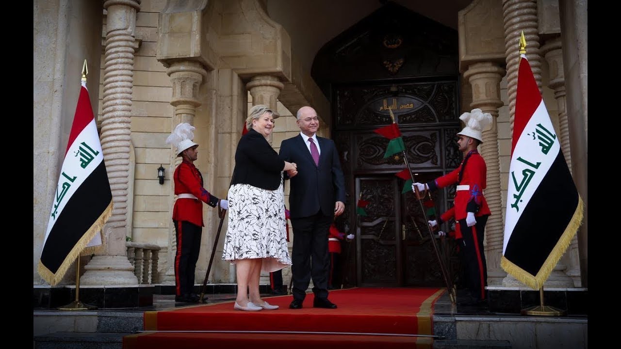 Norway’s PM visits Baghdad to boost ties