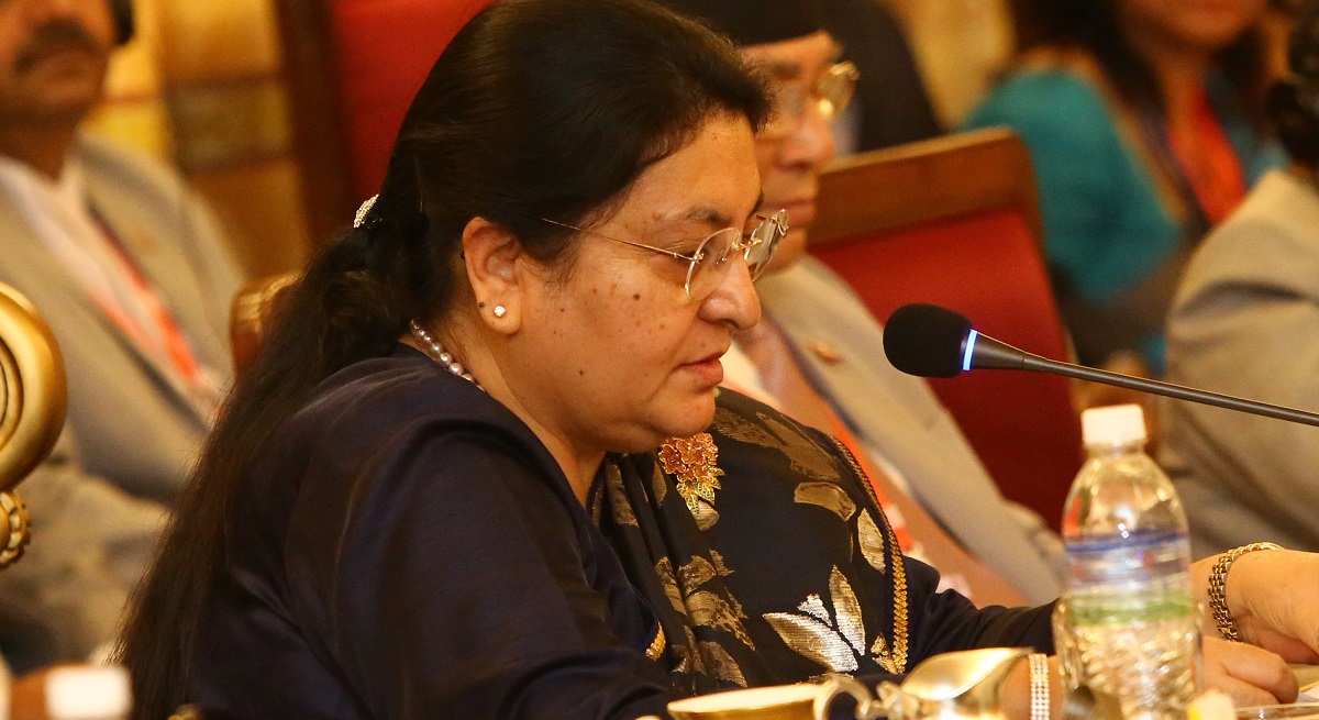 President Bhandari says Nepal committed to one-China policy