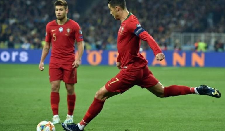 Ronaldo scores 700th career goal in Portugal defeat