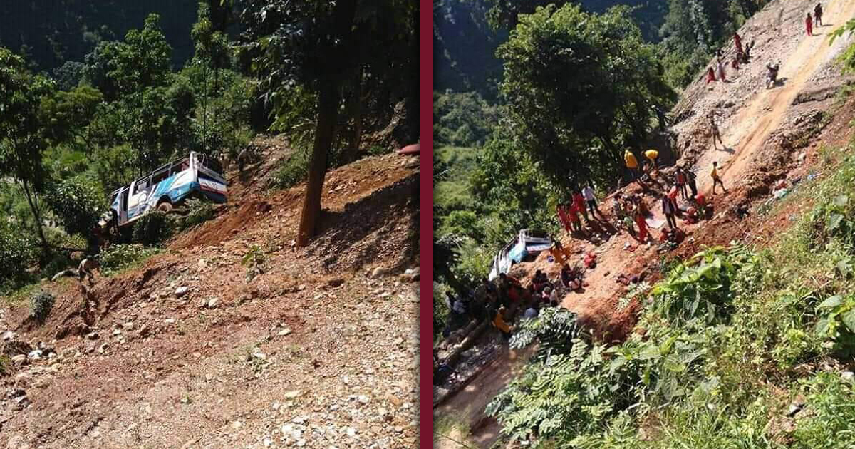 Image result for SINDHUPALCHOWK BUS ACCIDENT