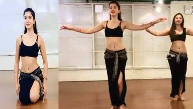 Shanaya Kapoor sizzles with her belly dance