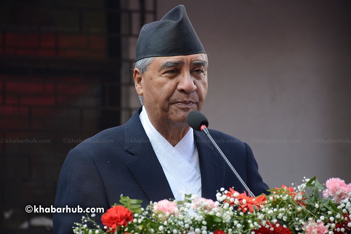 Deuba says he is ready to shoulder the responsibility as a PM