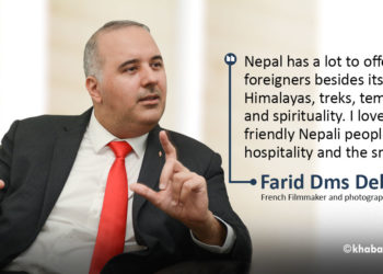 French filmmaker, politician Farid pledges to promote Nepal