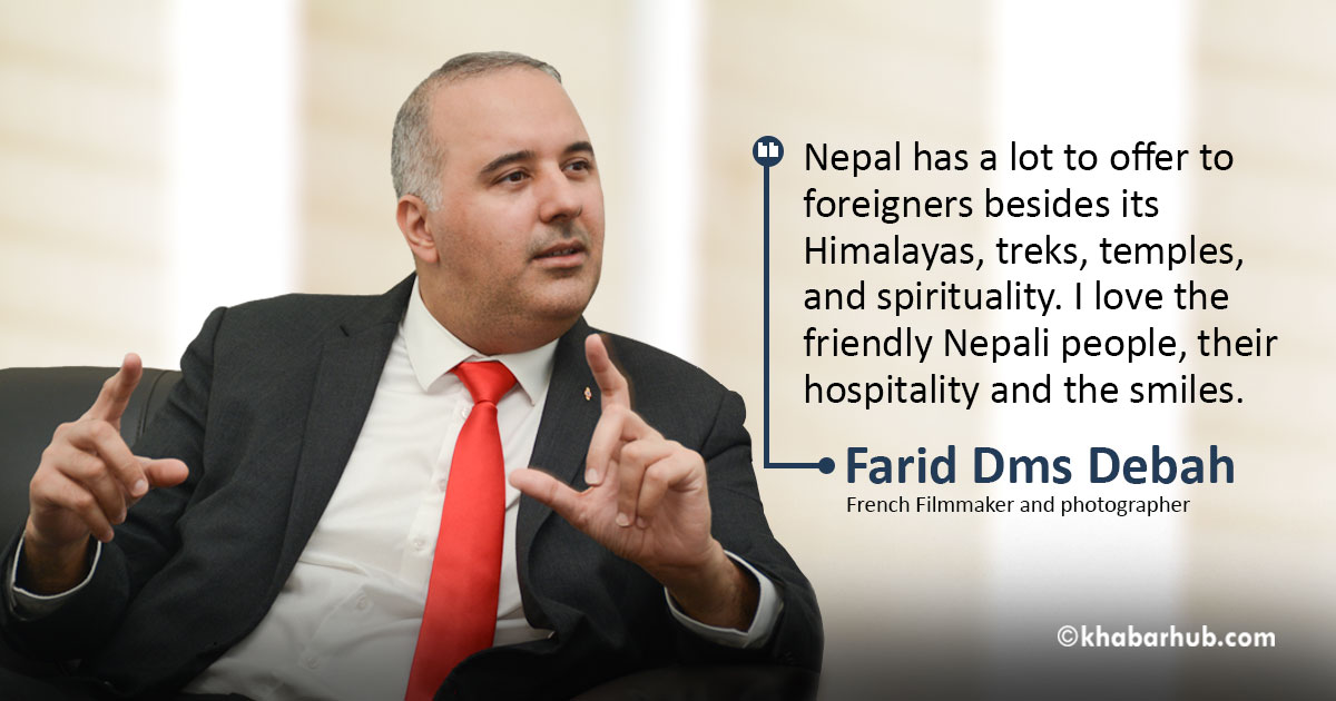 French filmmaker, politician Farid pledges to promote Nepal