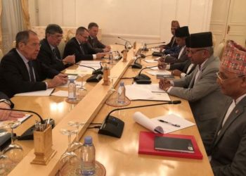 Minister Gyawali meets with his Russian counterpart