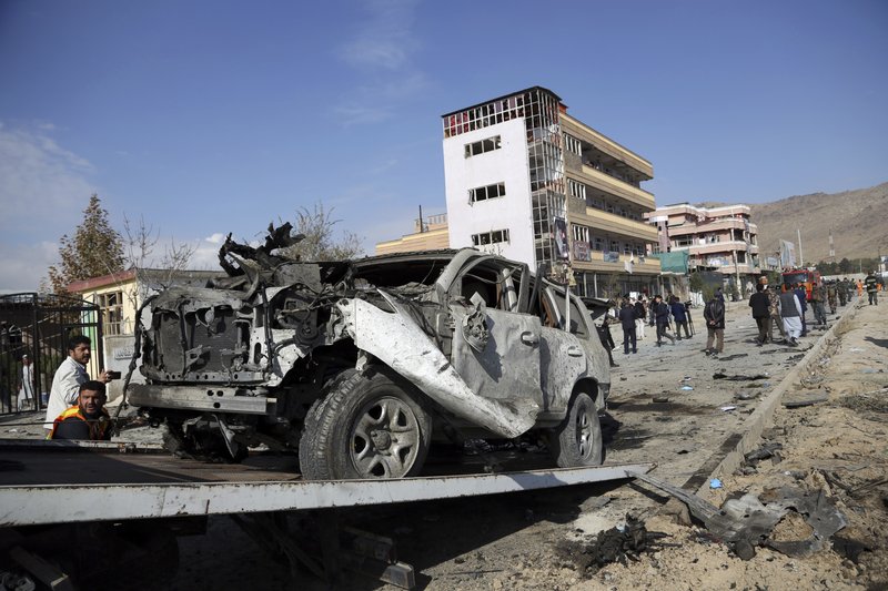 At least 12 killed in Kabul car bomb blast