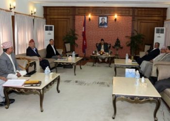 NCP secretariat meeting concludes entrusting Dahal to take party’s reins