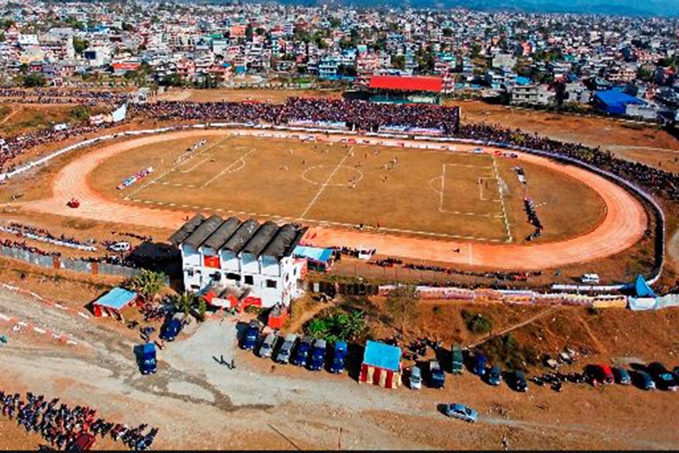 13th SAG: Medical center set up inside Pokhara Stadium