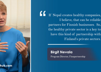 Nepal’s healthy companies can be reliable partners for Finland: Birgit