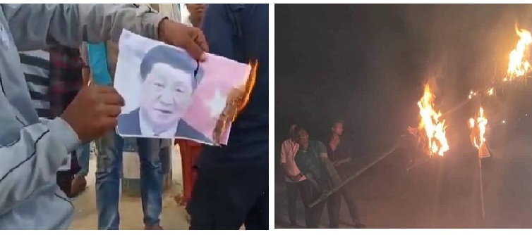Chinese President Xi Jinping’s effigies burnt in Nepal against encroachment