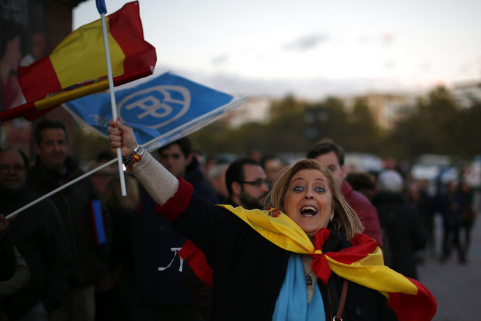 Divided and election-weary, Spain heads to the polls