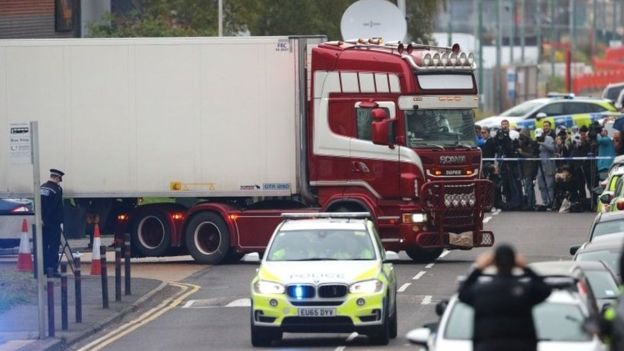 Essex lorry deaths: Bodies of victims have all been identified