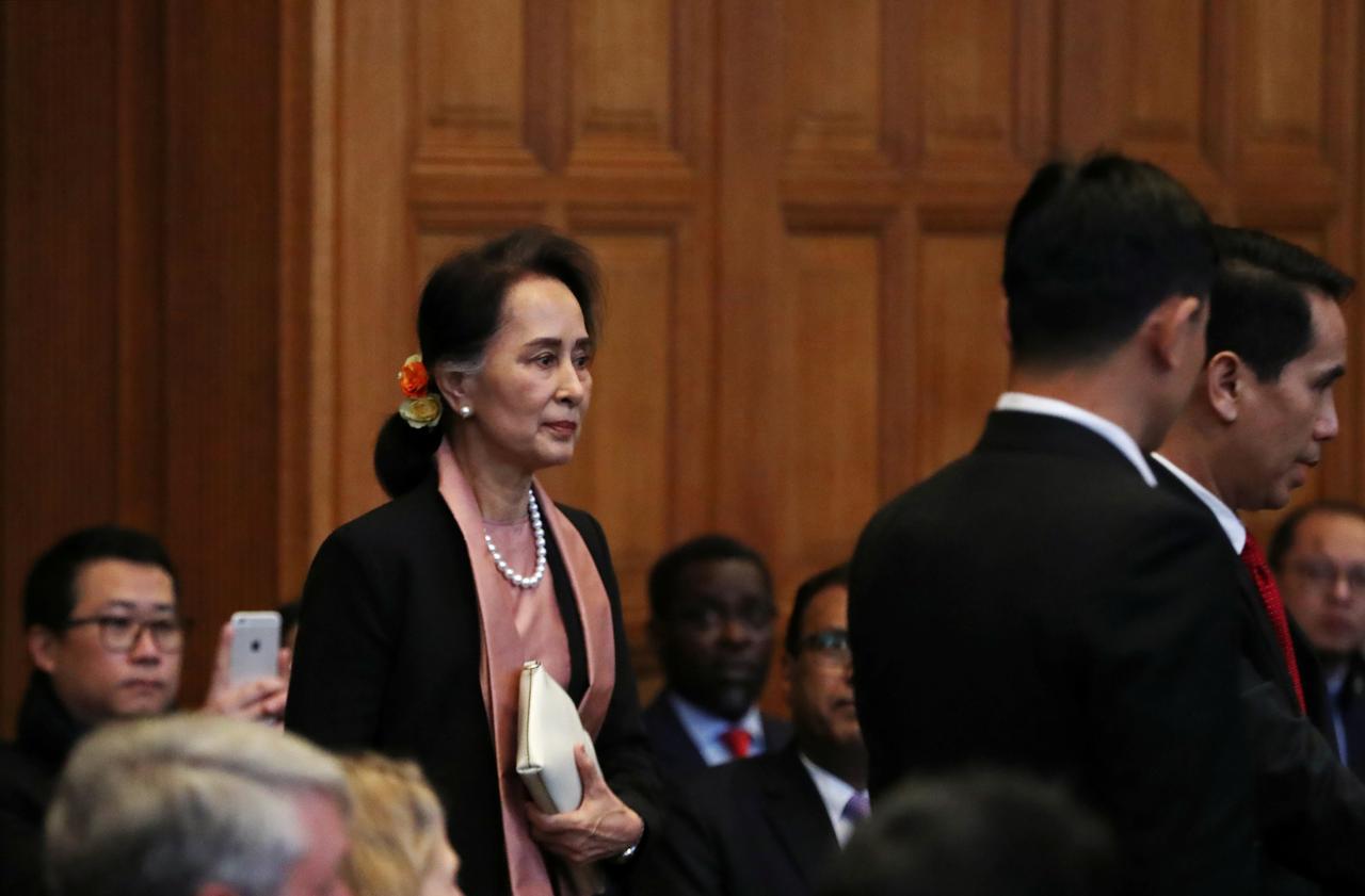 Myanmar’s Suu Kyi at Hague court for genocide hearing