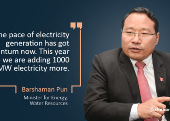 15,000 MW in 10 years is possible: Energy Minister Barsha Man Pun