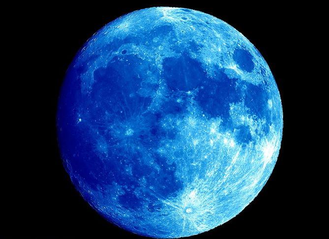 nasa blue moon