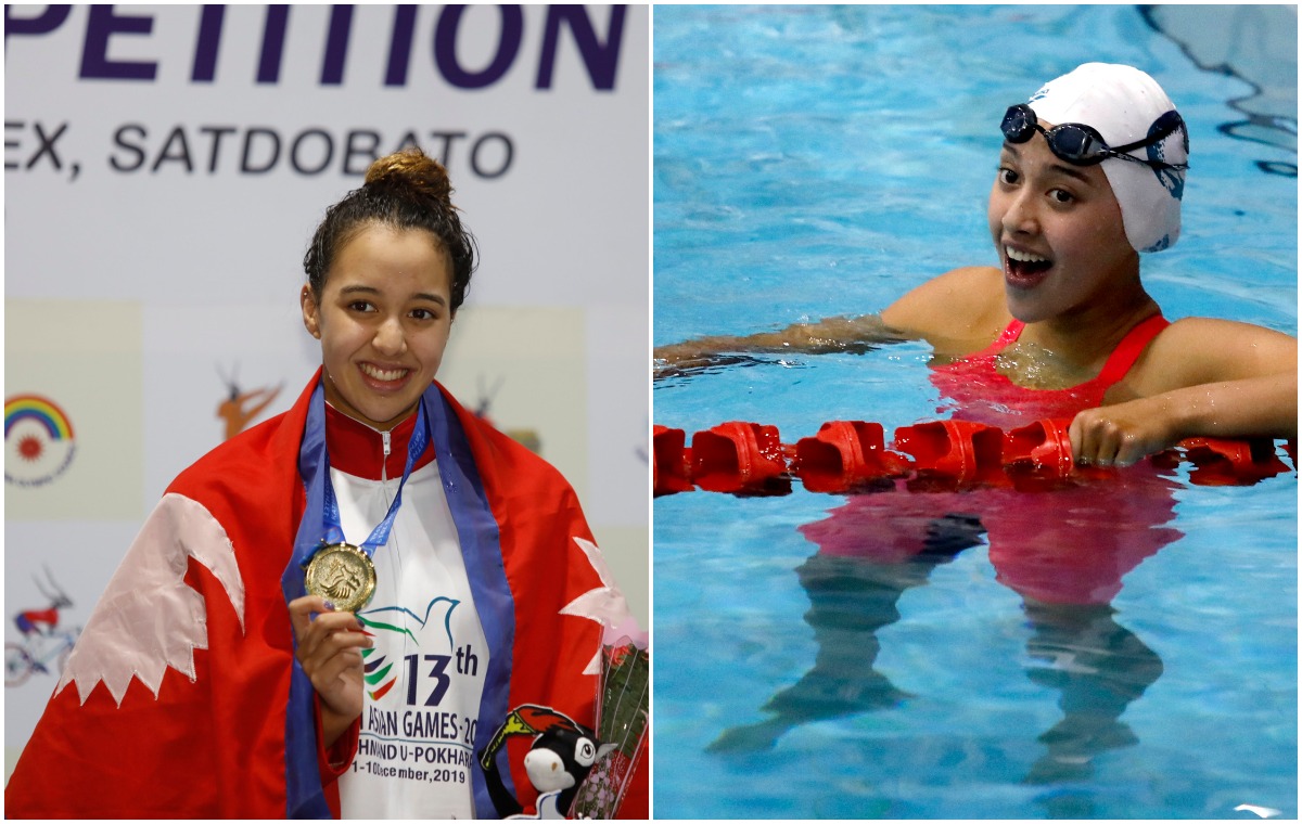 13th SAG: Gaurika Singh wins 4th gold medal in swimming