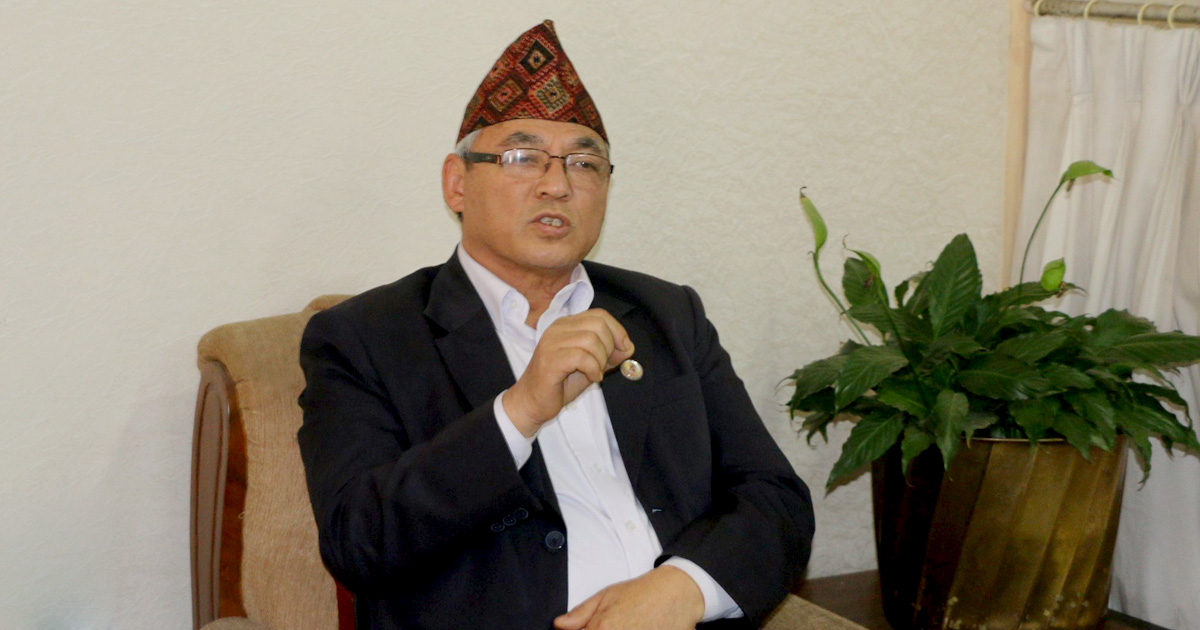 My candidacy for protection of constitution: UML leader Thapa