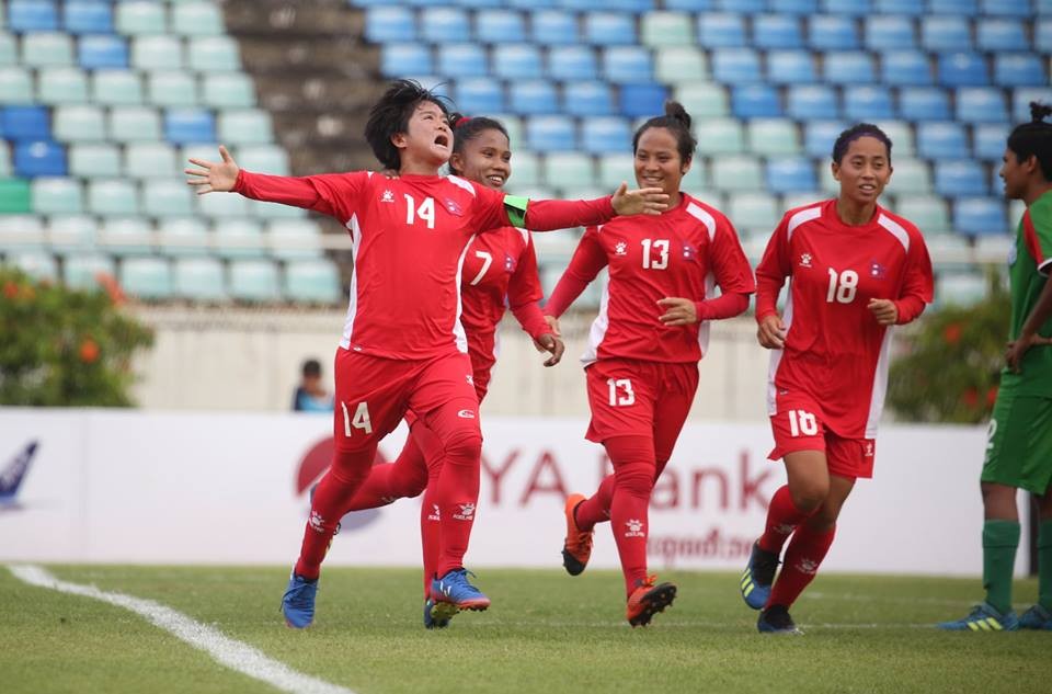 Women footballers including Captain Thapa announce retirement