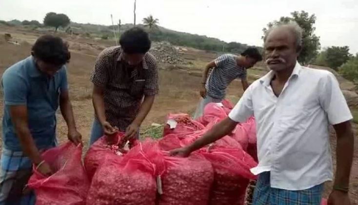 Impact of price soar: 350 kg of onions stolen in Tamil Nadu